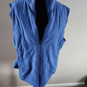 Columbia Blue Quilted Vest